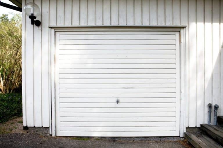 broken garage door